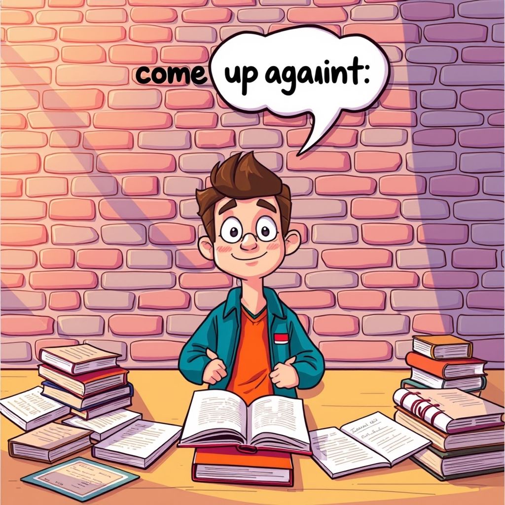 Come up against Phrasal Verb'ünün Anlaşılması Anlamı ve Kullanımı