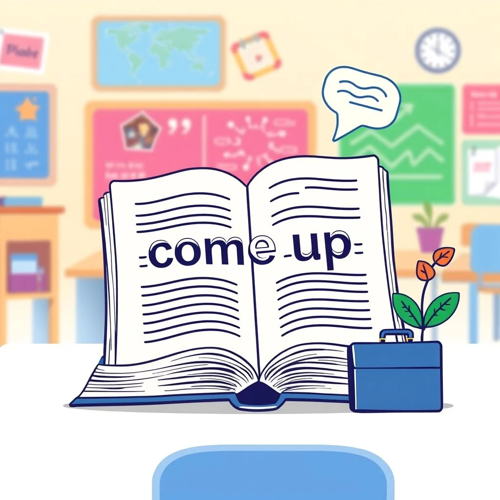Come up verstehen Struktur Bedeutung Synonyme Übungen – so nutzt du das Phrasal Verb sicher