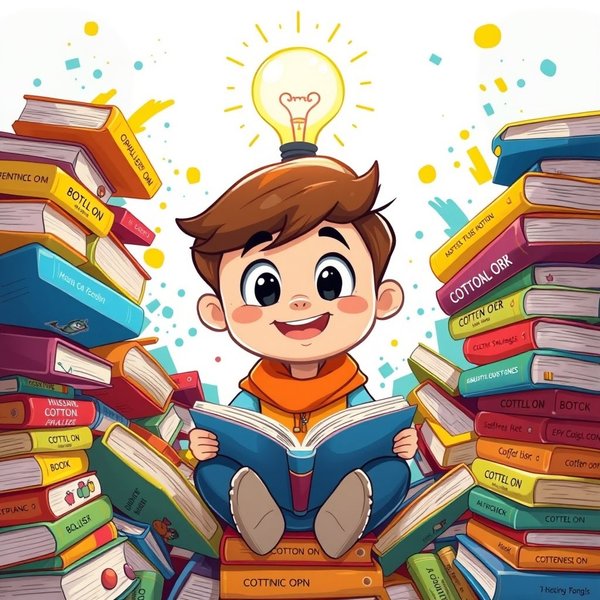 Image showing a lightbulb above a head, illustrating someone starting to understand or "cotton on"