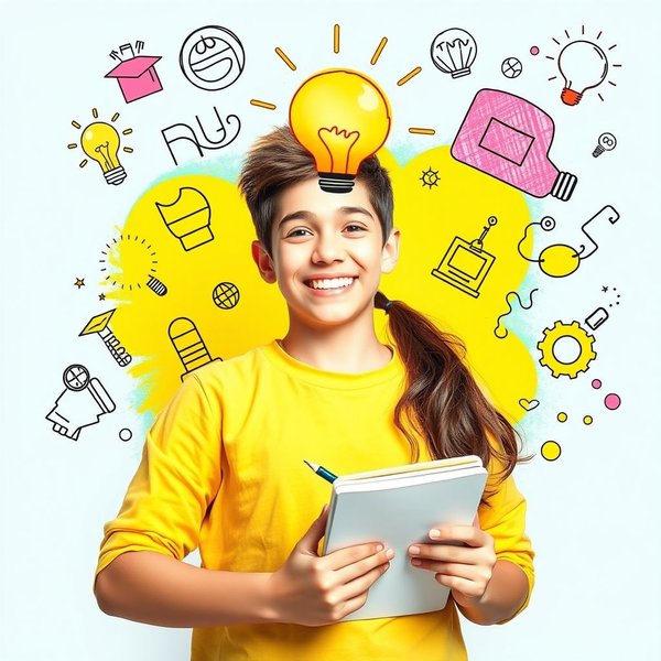 Image illustrant une personne ayant une idée, représentant comment trouver des solutions