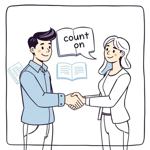 Understanding the phrasal verb Count On