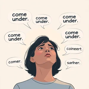 Das Verständnis des Phrasal Verbs Come under – Wie man Come under richtig verwendet