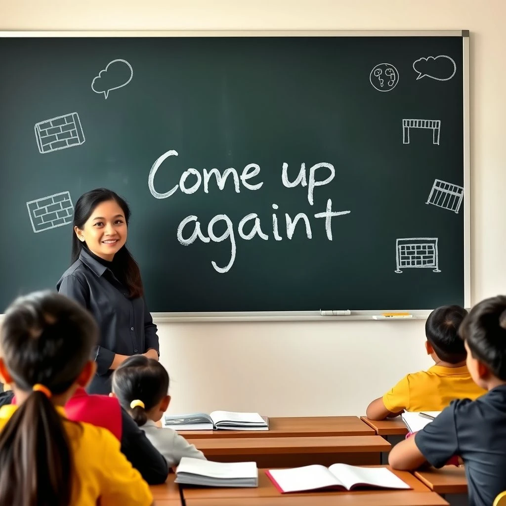 Memahami Phrasal Verb Come up against Arti dan Penggunaan