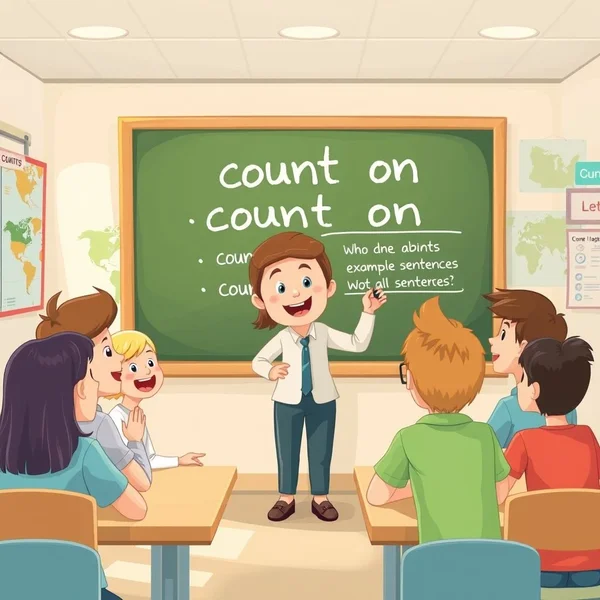 Understanding the phrasal verb Count On