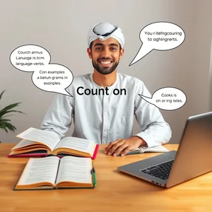 Count on: فهم الفعل المركب والمعنى والبنية في الإنجليزية بسهولة
