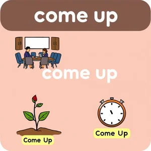 Come Up شرح شامل فهم الفعل المركب في الإنجليزية للمتحدثين بالعربية