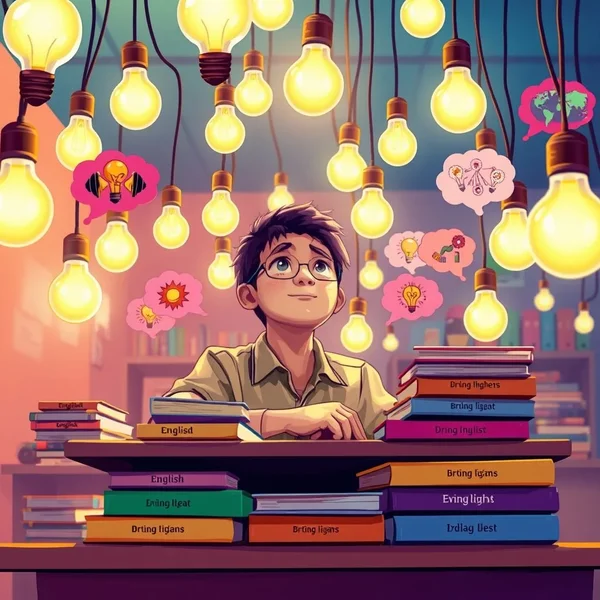 Image illustrating a person having an idea, representing how to come up with solutions
