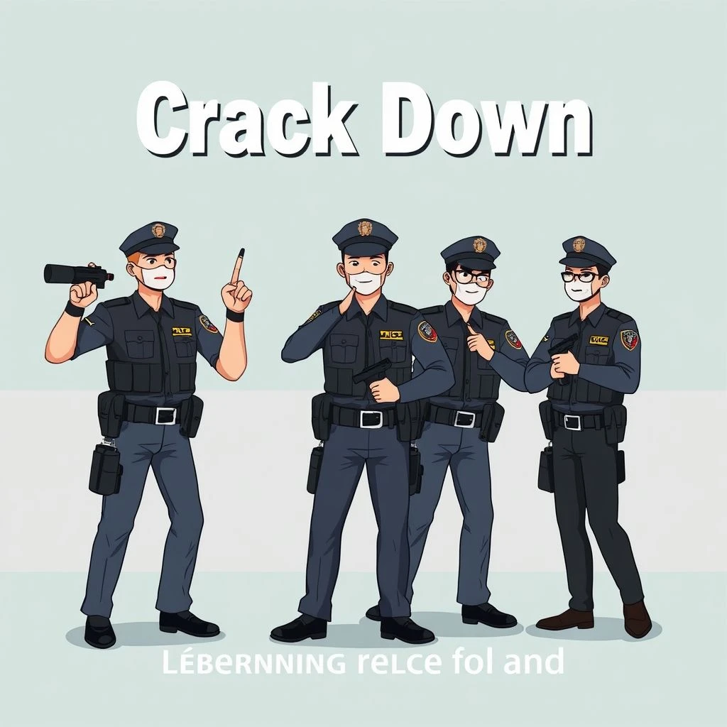 Crack down全解：理解短语动词crack down的有效用法与句型拓展