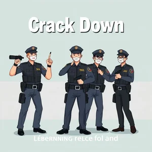 Crack down全解：理解短语动词crack down的有效用法与句型拓展
