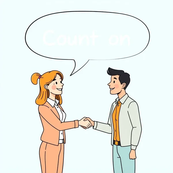 理解短语动词 Count On