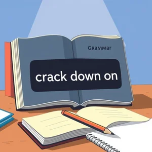 Comprendre le verbe à particule anglais Crack down on et l’utiliser efficacement