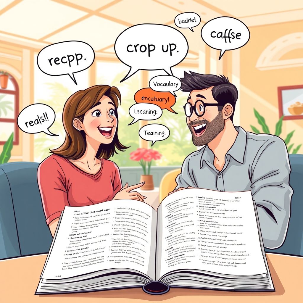 Comprendre le verbe à particule Crop up : sens et utilisation en anglais