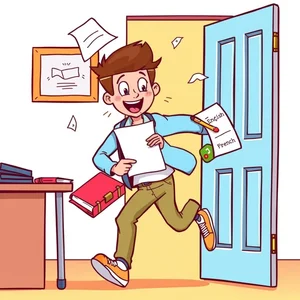 Comprendre le verbe à particule Dash off et bien l’utiliser en anglais