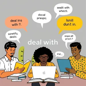 Das englische Phrasal Verb Deal with verstehen – umfassender Leitfaden