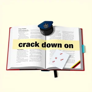 Crack down on: Das englische Phrasal Verb verstehen und effektiv verwenden