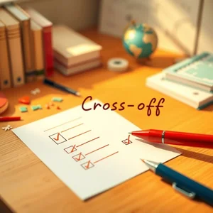Engels leren: Het begrijpen en gebruiken van het werkwoord Cross off