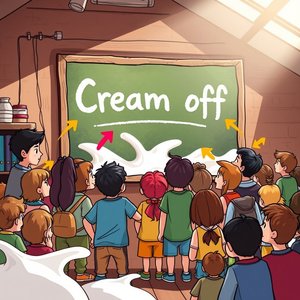 İngilizce Phrasal Verb'ü Anlamak: Cream off Kullanımı ve Anlamları