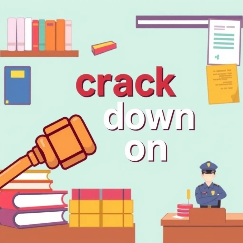 Crack down on: Memahami Frasa Kerja Bahasa Inggris dan Cara Menggunakannya Efektif