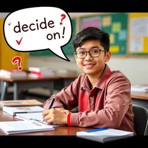 Decide on: Memahami Frasa Kerja Decide on, Arti, dan Penggunaan