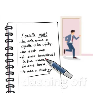 Das Verständnis des Phrasal Verbs: Wie man Dash off richtig verwendet