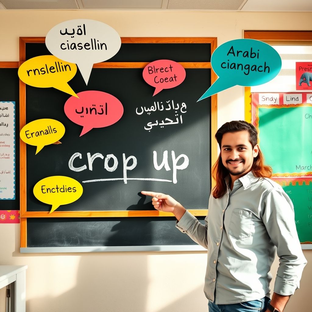 فهم الفعل المركب Crop up المعنى والاستخدام في الإنجليزية بسهولة