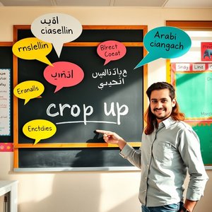 فهم الفعل المركب Crop up المعنى والاستخدام في الإنجليزية بسهولة