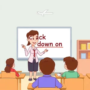 Crack down on การเข้าใจวลีกริยาในภาษาอังกฤษและวิธีใช้ที่มีประสิทธิภาพ