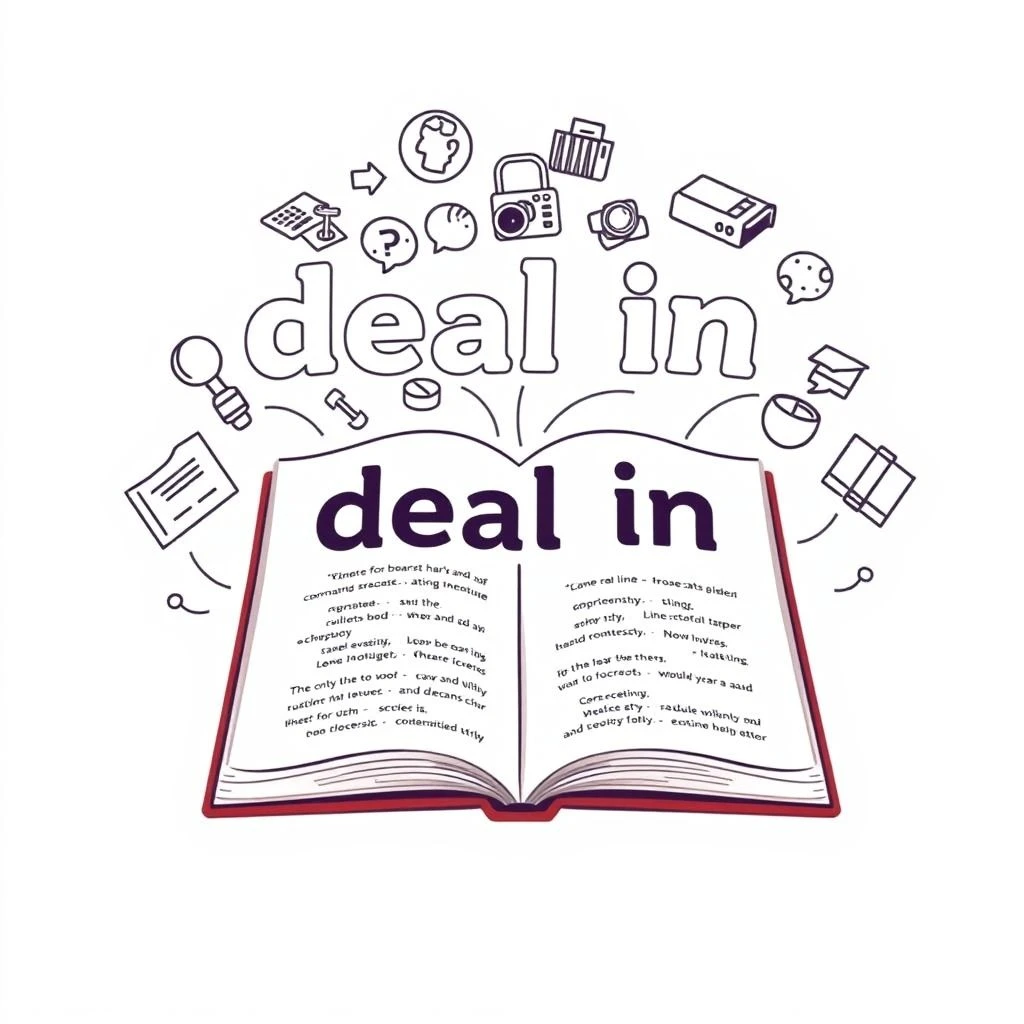 理解短语动词 Deal in 含义与用法，掌握商务与专业表达方式