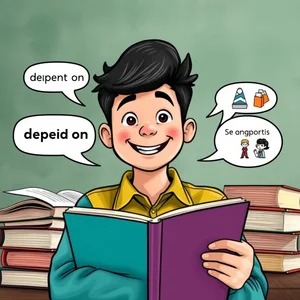 Depend on: Comprendere il verbo frasale e il suo uso in inglese