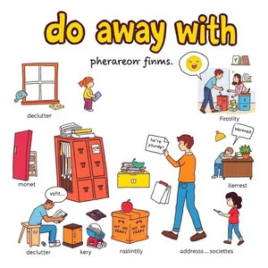 Do away with : maîtriser le verbe à particule anglais