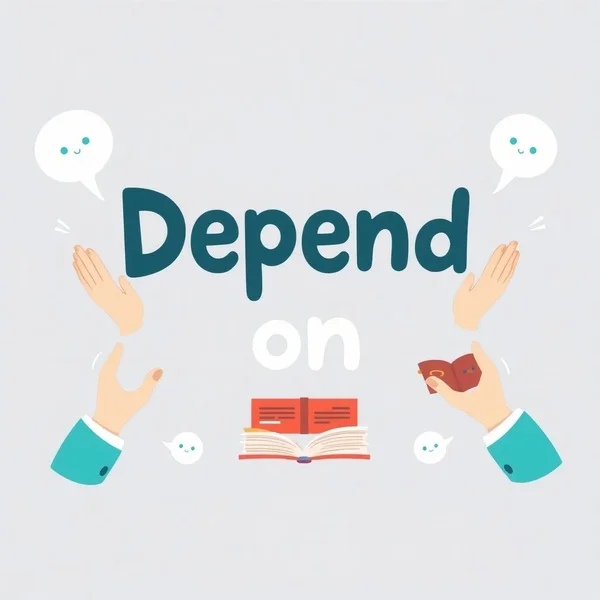 Understanding the phrasal verb Depend on