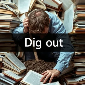 Dig out: เข้าใจคำกริยาวลีและวิธีการใช้งานในภาษาอังกฤษ