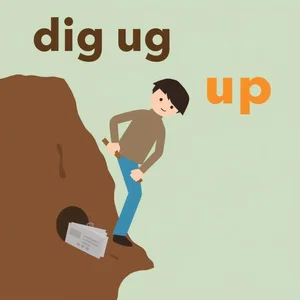Dig up: De betekenis en het gebruik van dit veelzijdige phrasal verb