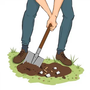Dig up フレーズ動詞の意味と使い方を徹底解説