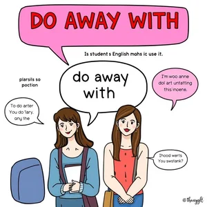 Do away with: 英語の句動詞を理解するための効果的な方法