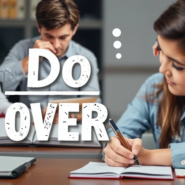 فهم الفعل المركب Do over