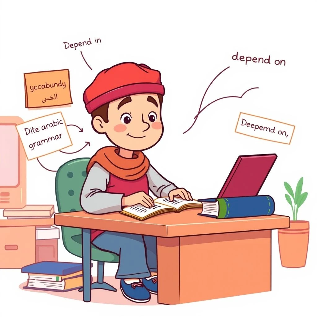 Depend on: فهم الفعل المركب واستخداماته ومعانيه في الإنجليزية