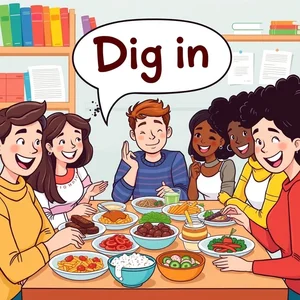 Dig in Mengupas Phrasal Verb Dig in Arti Penggunaan dan Contoh