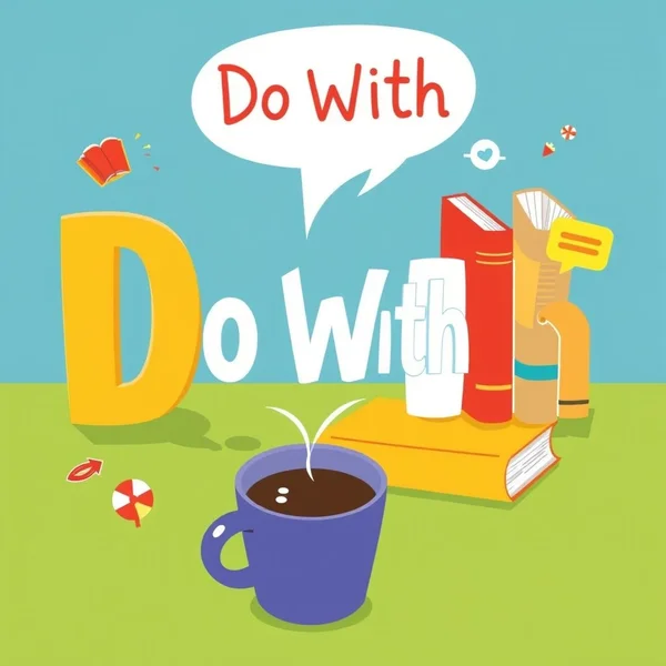 理解短语动词 'Do With'