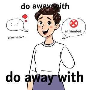 Do away with: Das Verständnis des englischen Phrasalverbs