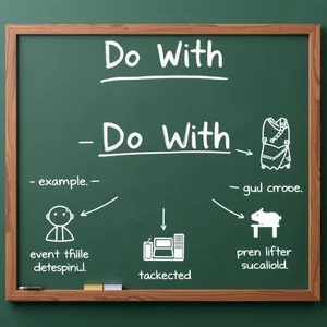 Do with verstehen: Bedeutung und Verwendung für Englischlerner