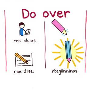 Do over การเข้าใจคำกริยาวลี: ทำใหม่และใช้งานอย่างมั่นใจ