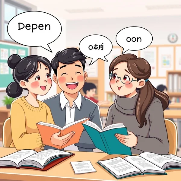 理解短语动词 Depend on