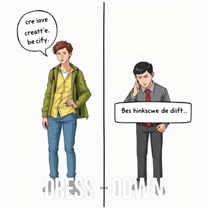 Déchiffrer Dress Down : Votre Guide au Verbe à Particules