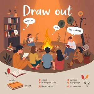 Draw out 구동사 이해하기: 다양한 의미와 효과적 사용법