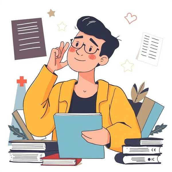 Gambar yang menunjukkan seseorang mengakses sumber daya, dengan judul: Memahami Phrasal Verb "Draw on"