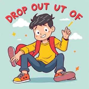 Drop out of: Het Begrijpen van deze Essentiële Phrasal Verb