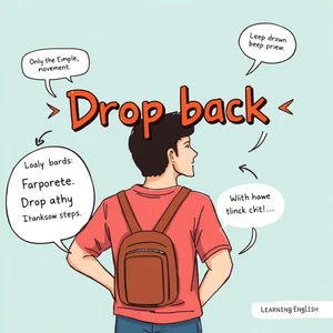 Drop back: Comprendere il phrasal verb e il suo uso pratico