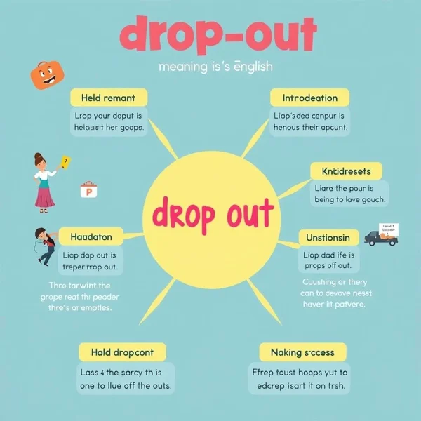 Comprendre le verbe à particule drop out