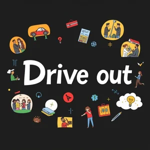 فهم الفعل المركب Drive out وكيفية استخدامه بشكل صحيح
